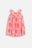 COCCODRILLO lühikeste varrukatega kleit TROPICAL STORY GIRL KIDS, roosa, WC5129301TGK-033-122, 122 cm 
