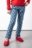 COCCODRILLO püksid JEANS COLLECTION GIRL, sinine, cm 