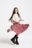 COCCODRILLO skirt SCHOOL TIME GIRL JUNIOR, multicoloured, ZC4124101SGJ-022-164, 164 cm 