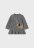MAYORAL pikkade varrukatega kleit 4L, anthracite, 2991-75 2991-75