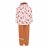 CELAVI veekindel komplekt, roosa/pruun, 110 cm, 310298-4711 310298-4711-100