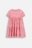 COCCODRILLO lühikeste varrukatega kleit FLOWER PARADISE GIRL KIDS, roosa, WC5129201FGK-007-122, 122 cm 